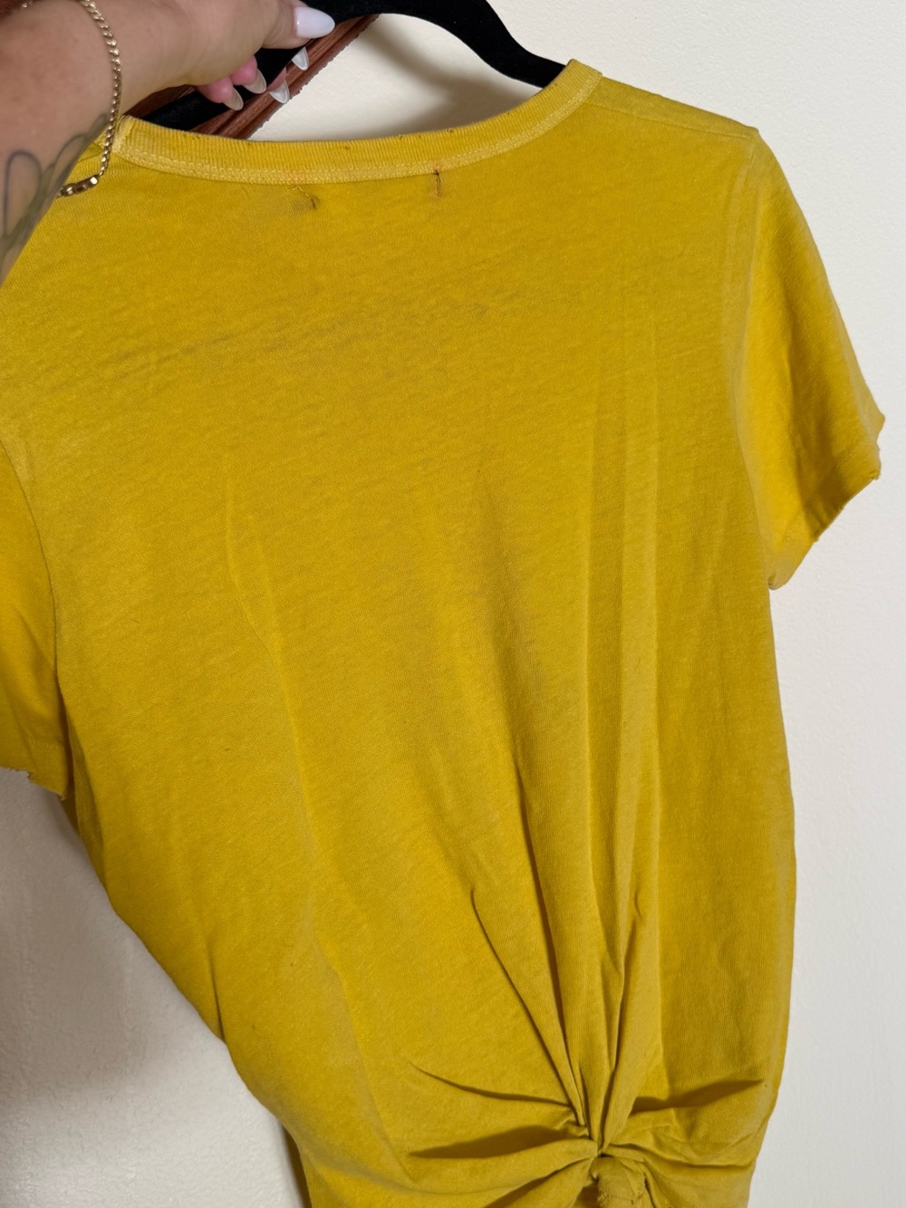 Junk Food Clothing Yellow "Strawberry Fields Forever" Tee - Picture 4 of 4